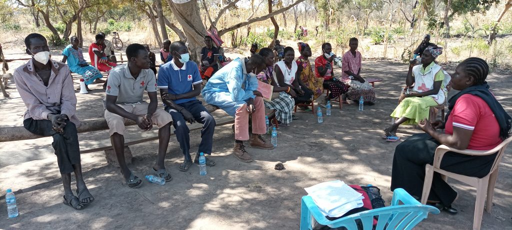 Focus group discussion in Wau during CBHFA evaluation